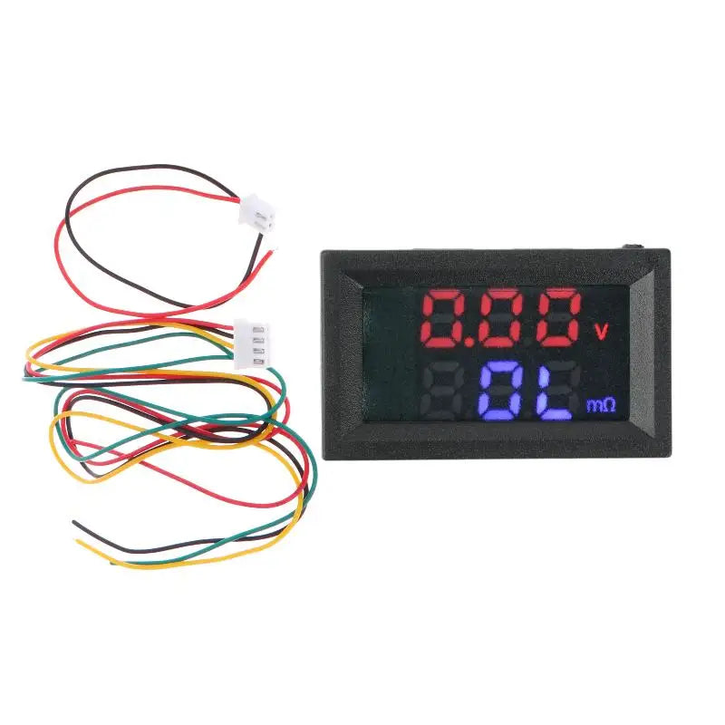 VR452 Battery Internal Resistance Tester & Voltmeter DC 4–12V Battery Resistance Tester QXL meter