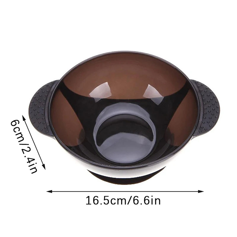 Hair Dye Color Mixing Bowl with Anti-Slip Suction Cup Hair Dye Mixing Bowl QXL