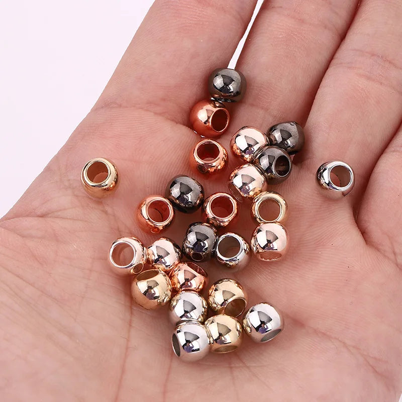 50–200Pcs Dreadlock Bead Cuff Clips | 15mm Braid Hair Rings Braid Hair Cuffs QXL