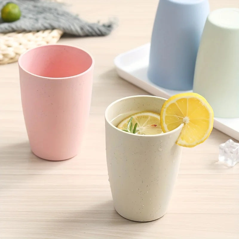 5-Pack Multicolor Stackable Reusable Plastic Tumblers Reusable Plastic Tumblers QXL