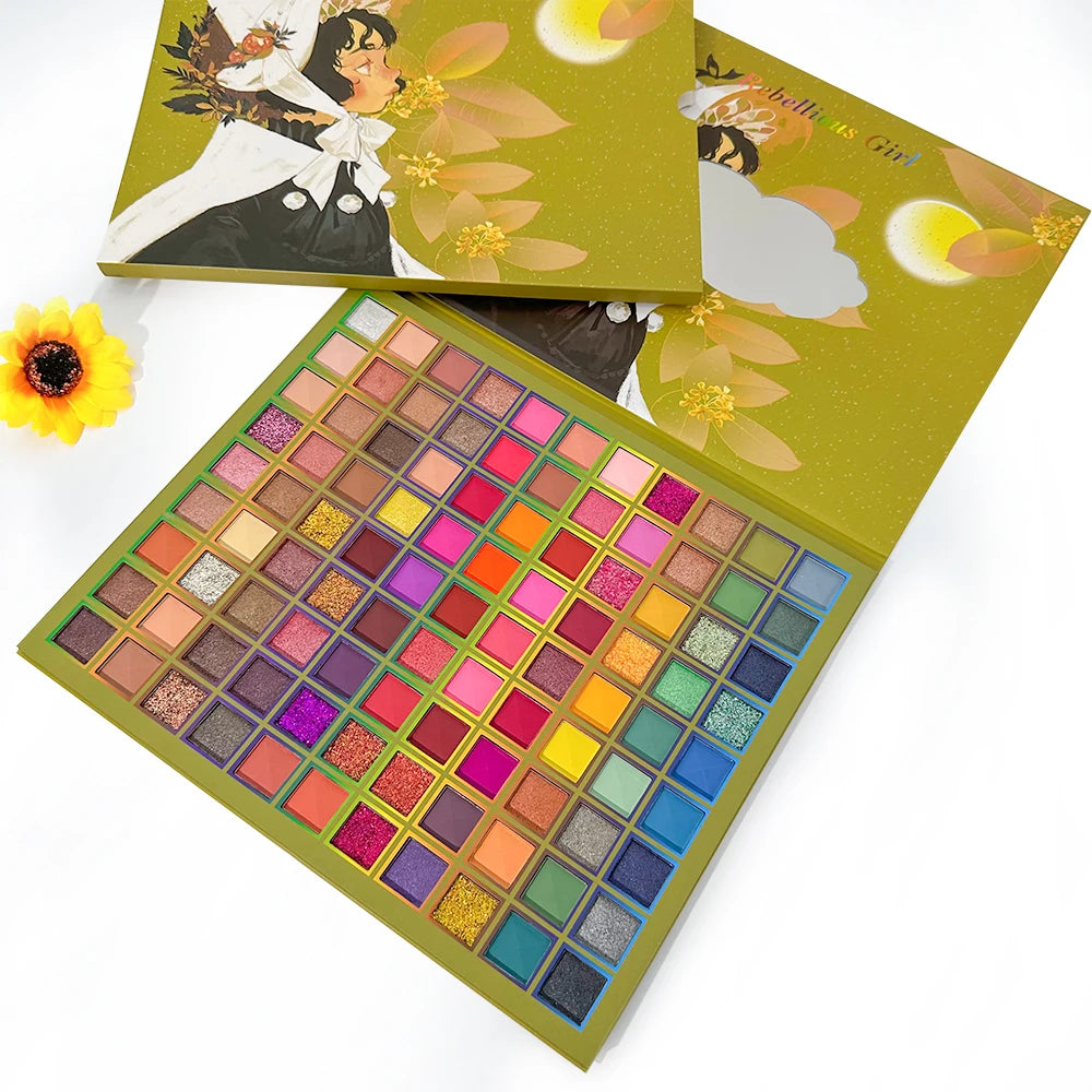 VERONNI 99-Color Eyeshadow Palette | Matte Shimmer Glitter Eyeshadow Palette QXL 99 Color eyeshadow