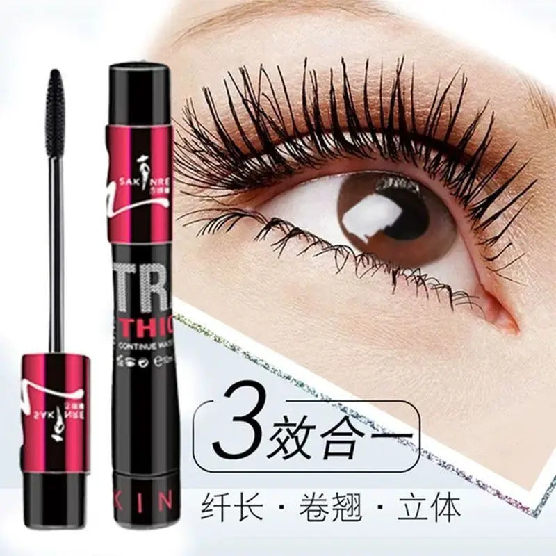Waterproof Curling & Lengthening Mascara | Thick & Non-Smudge Lengthening Mascara QXL