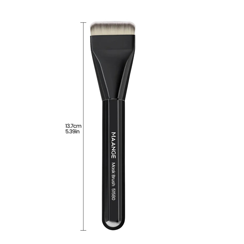 MAANGE Flat Facial Mask & Foundation Brush | Soft Synthetic Facial Mask Brush QXL