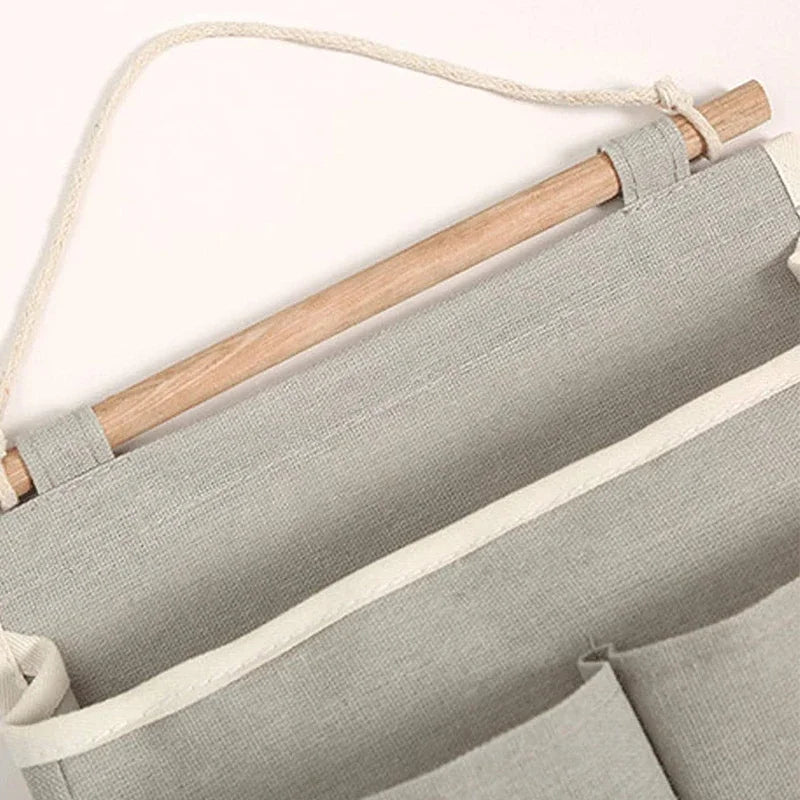 Wall Mounted Hanging Storage Bag | Bedside & Dorm Organizer Hanging Wall Organizer QXL