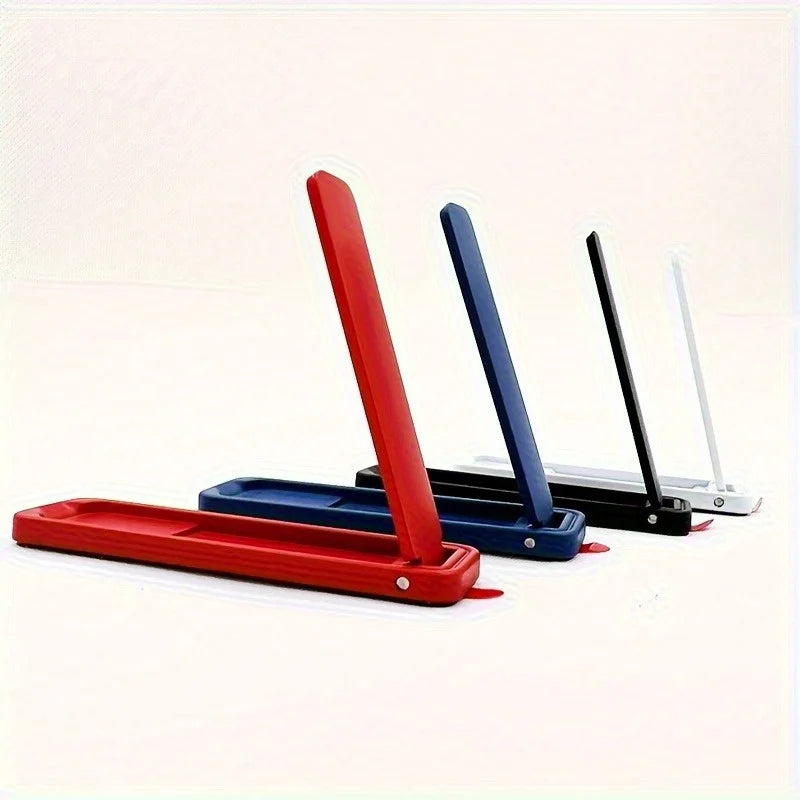 Mini Metal Folding Phone Stand | Adhesive Invisible Desk Holder Phone Stand QXL