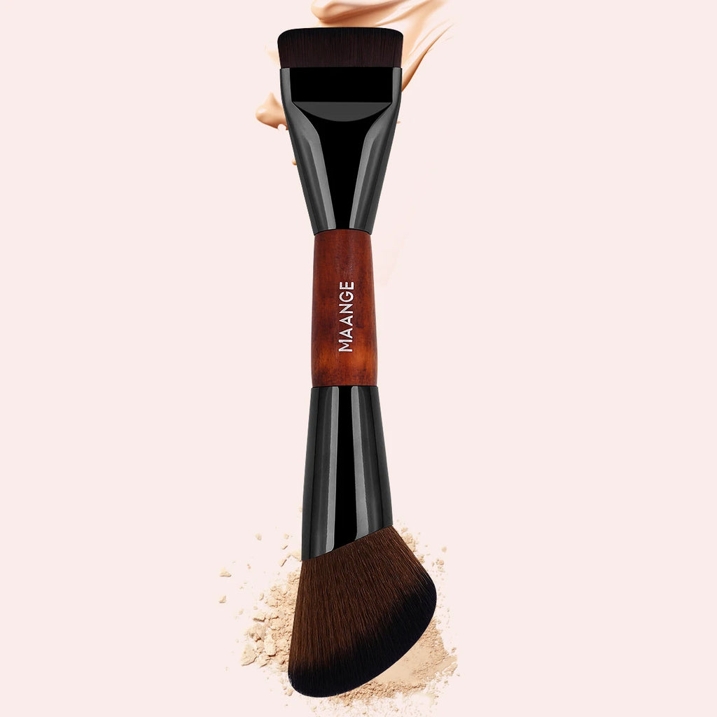 MAANGE Double-Ended Foundation & Concealer Makeup Brush Makeup Brush QXL