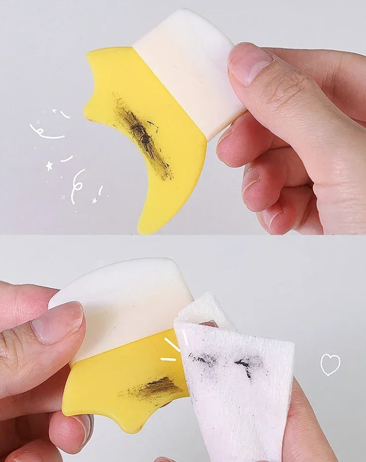 Crescent Silicone Eye Makeup Guide Tool | Eyeliner Shadow Shield Eye Makeup Guide Tool QXL