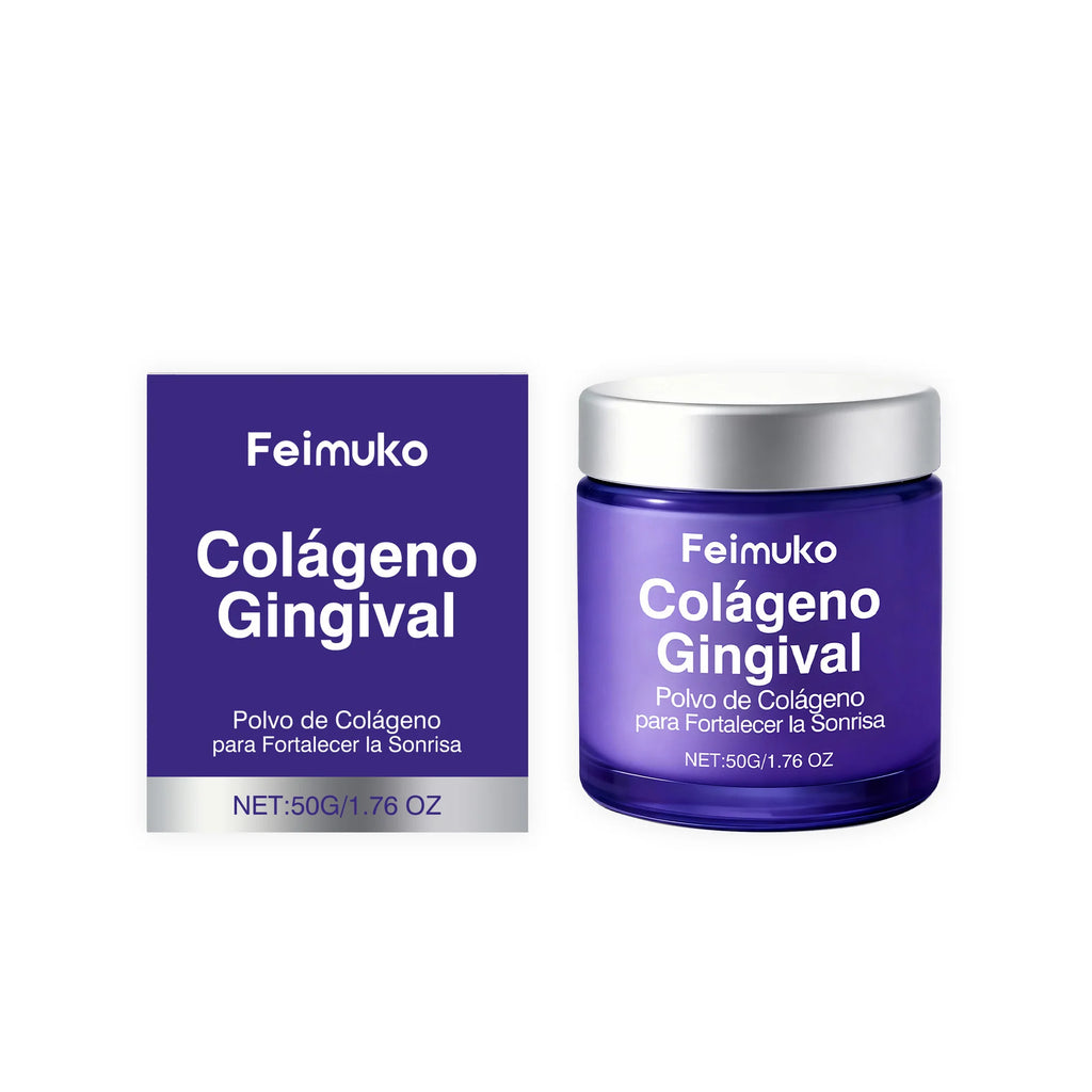 Collagen Tooth Care Powder – Whitening & Enamel Support 50g Tooth Whitening Powder QXL 50g boxed