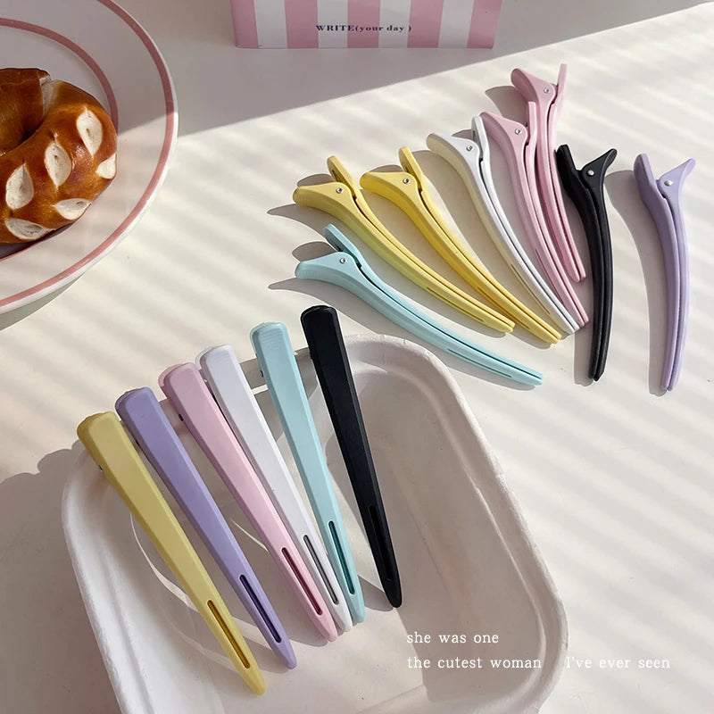 3-Pack Alligator Duckbill Hair Clips | Professional Styling Hair Styling Clips QXL