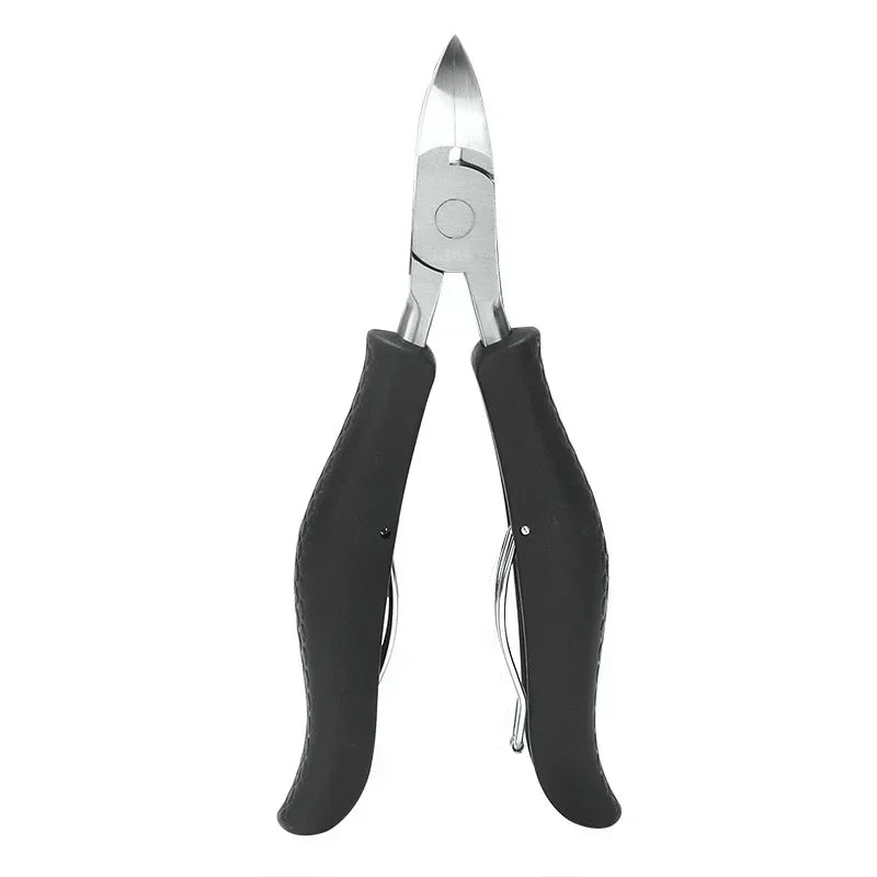 Ingrown Toenail Clipper & Cuticle Nipper | Stainless Steel Toenail Clipper Nipper QXL M69 Black