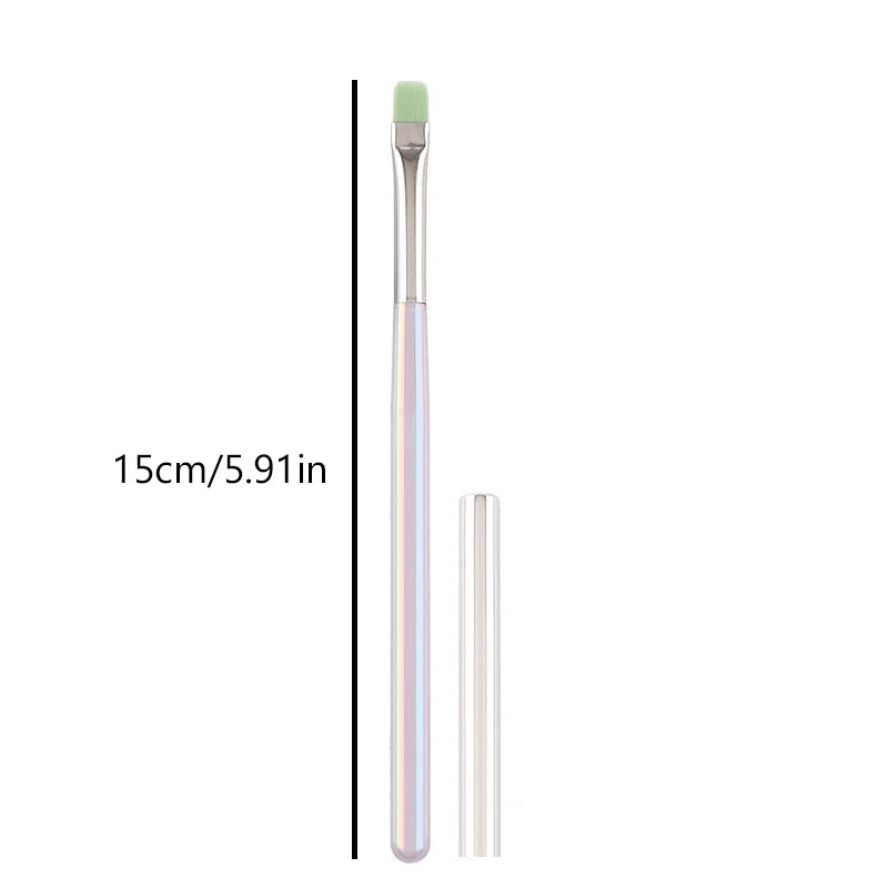 Colorful Handle Nail Art Detail Brush | Line Drawing & DIY Painting Nail Art Brush QXL