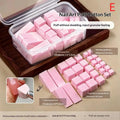 100-Pc Gradient Nail Art Sponge Kit | Ombre Manicure Set Nail Art Sponge Kit QXL E
