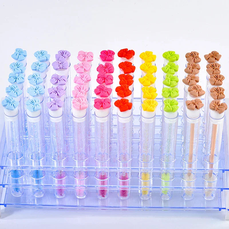 Bow Tie Eyelash Brush Tube | Crystal Mascara Wand Spoolie Mascara Wand Spoolie QXL