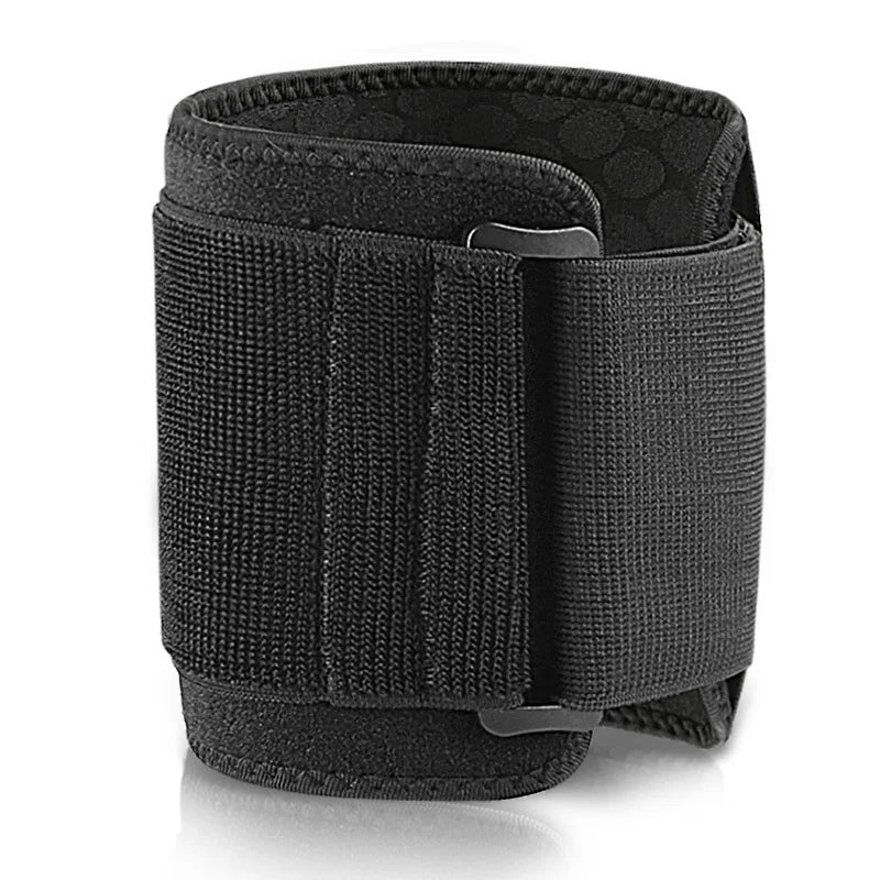 Adjustable Leg Support Sleeve | Shock Absorption Sports Leg Support Sleeve QXL Black