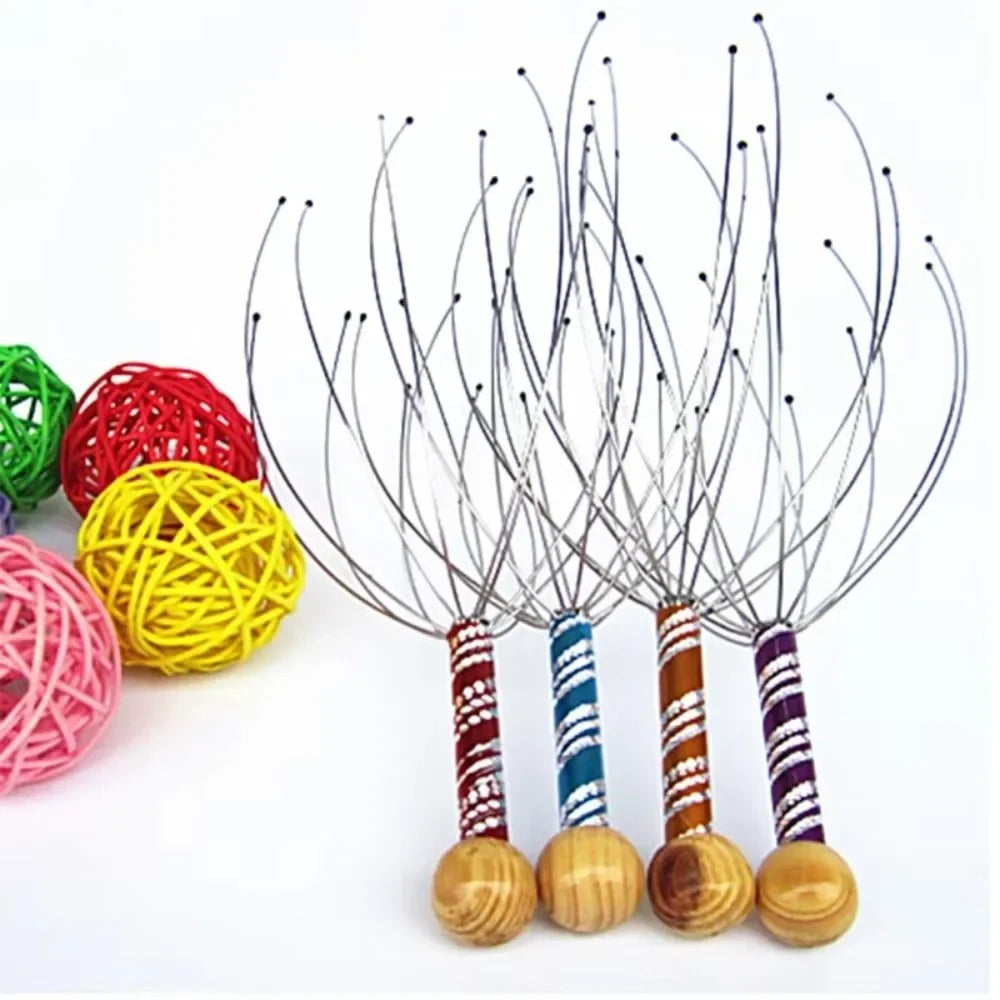 Octopus Stainless Steel Scalp Massager | Wire Head Massager Scalp Massager QXL