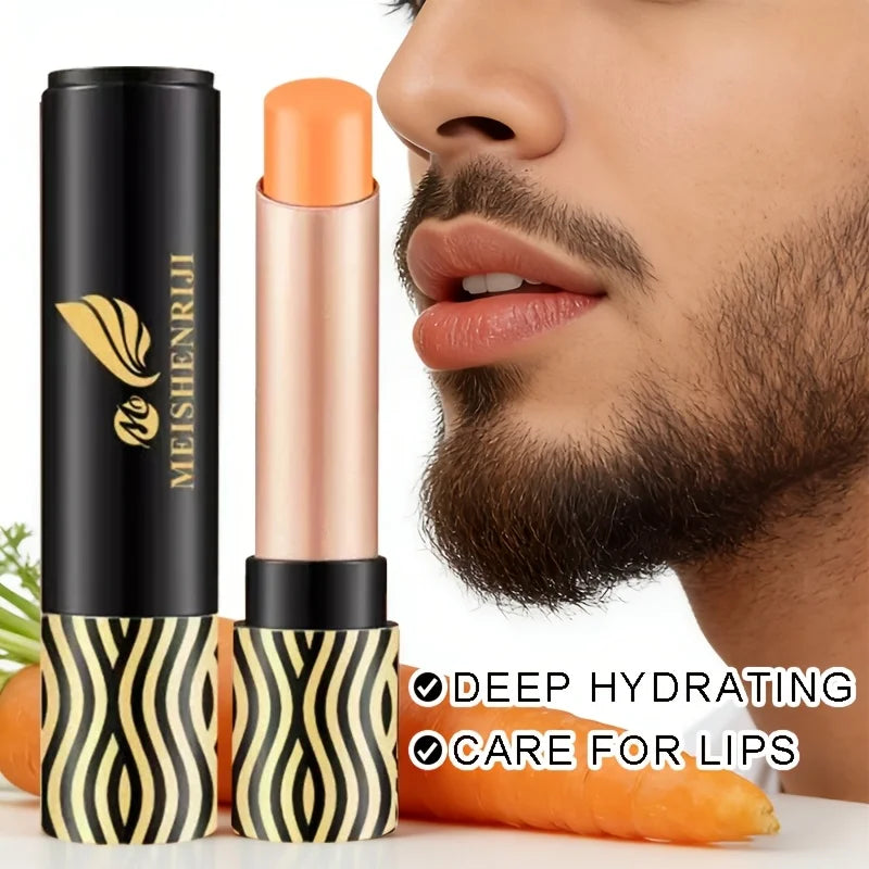 Men's Colored Lip Balm | Hydrating Moisturizing Lipstick Tinted Lip Balm QXL