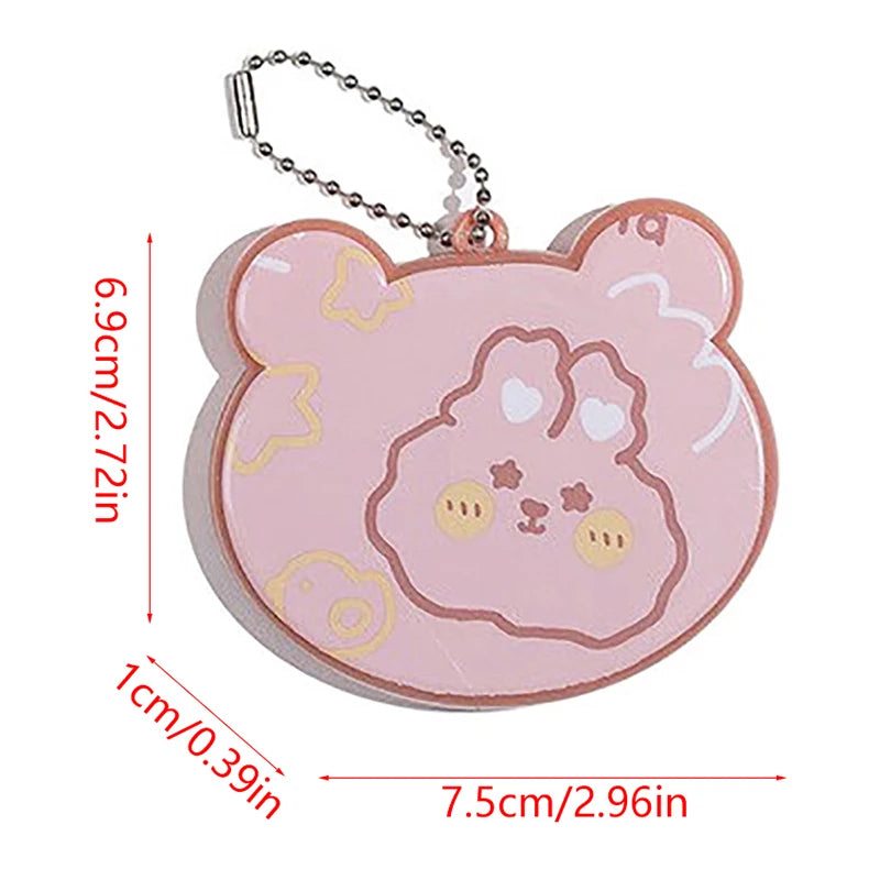 Cartoon Mini Comb with Mirror | Portable Kids Folding Comb Mini Folding Comb QXL
