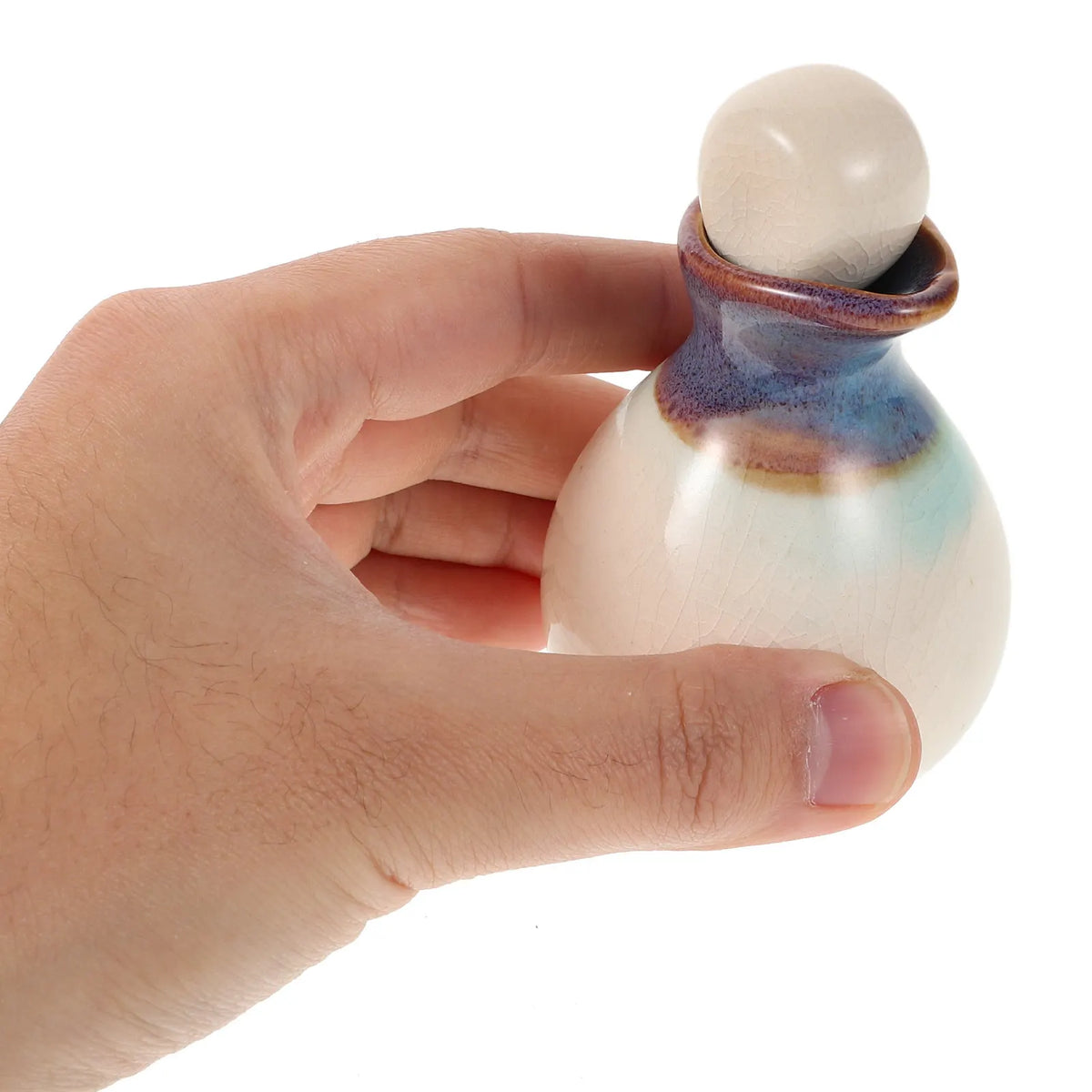 Ceramic Essential Oil Bottle Dispenser Jar – Spa & Salon Essential Oil Dispenser QXL