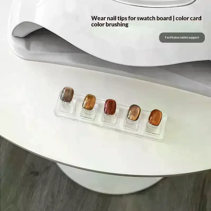 Acrylic Non-Magnetic Nail Display Stand & False Tip Holder Nail Display Stand QXL