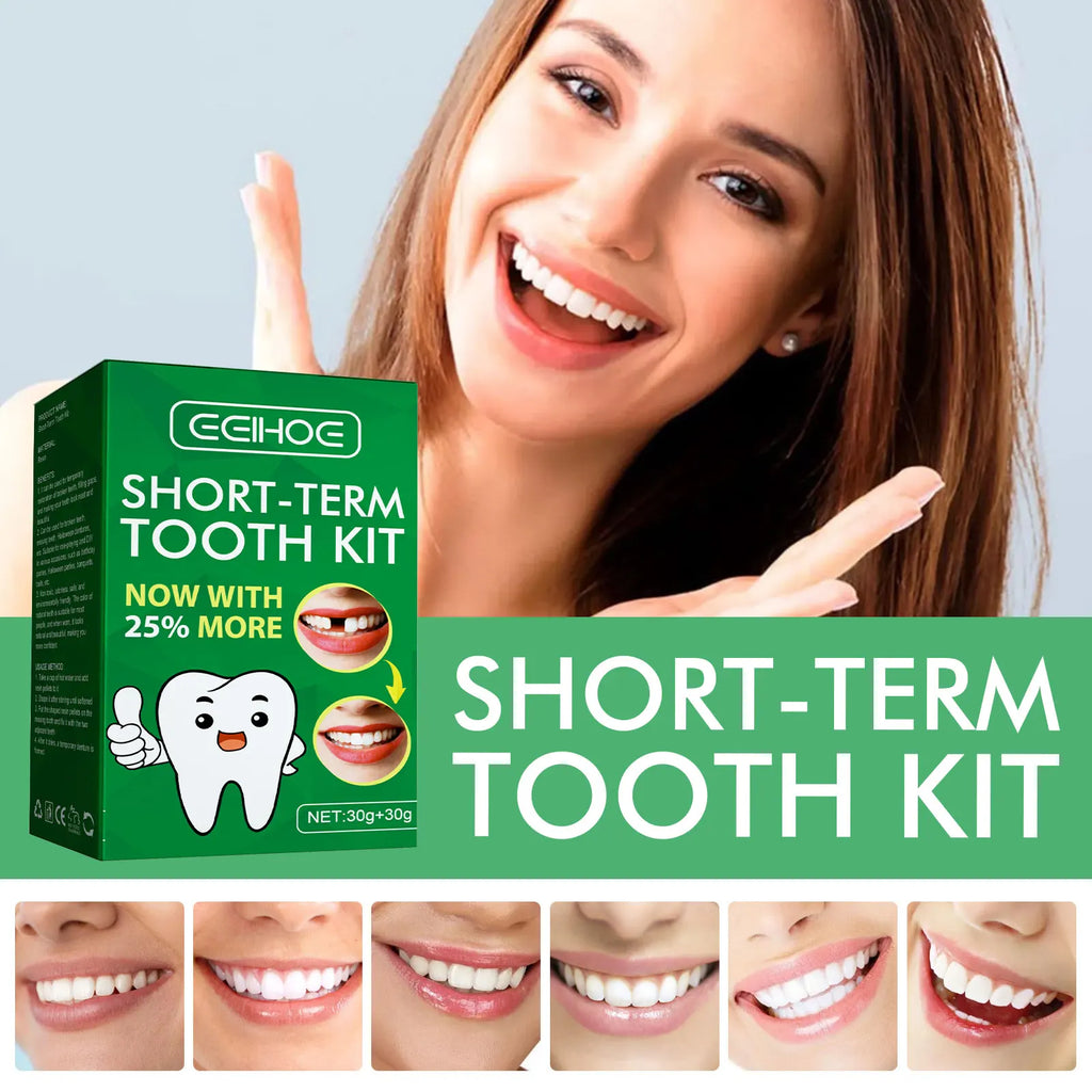 Temporary Tooth Repair Kit | Resin Dental Fix Set & Tools Dental Repair Kit QXL