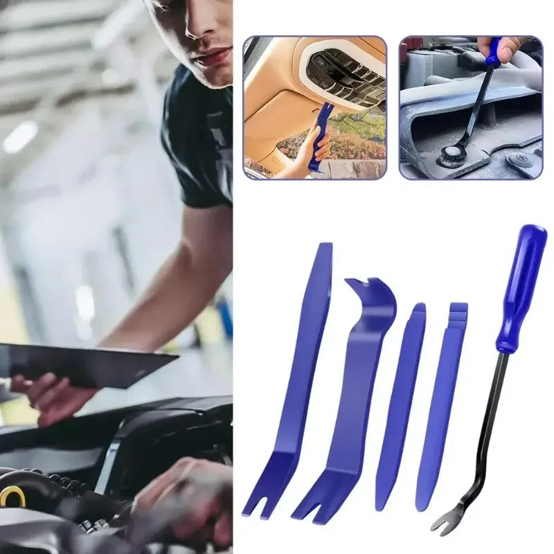 5-Piece Car Trim Pry Tool Set | Door Panel & Audio Removal Car Trim Pry Tool Set QXL