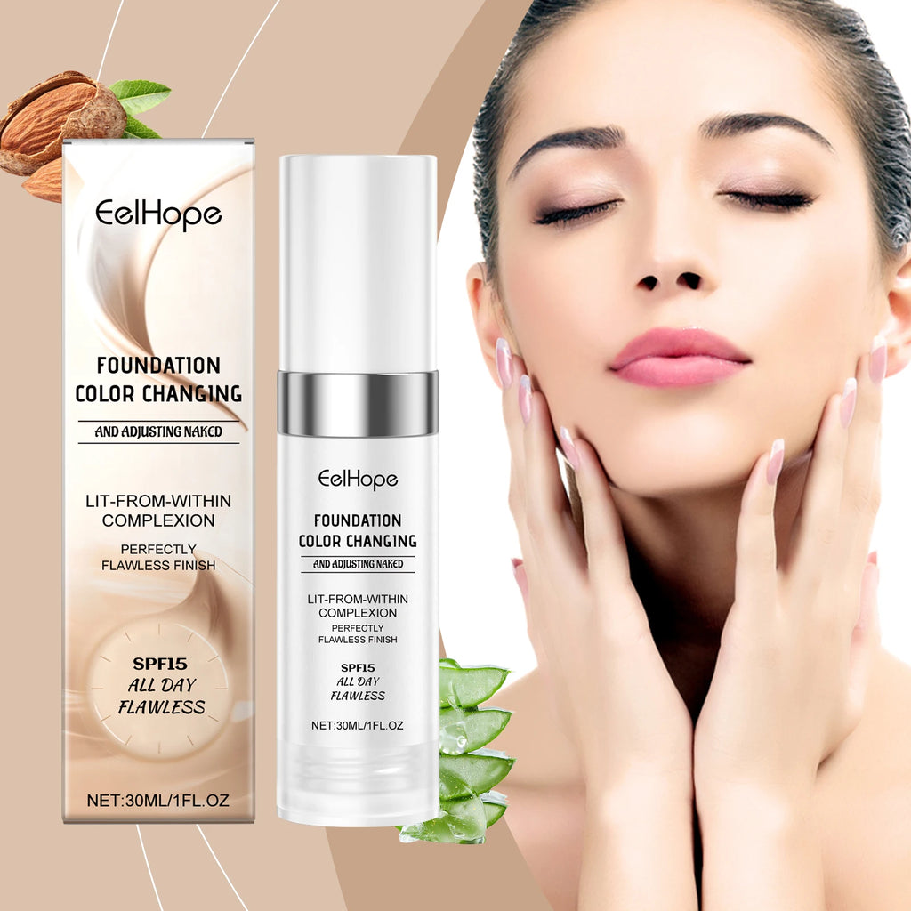 Eelhope Liquid Foundation | Light Coverage Dewy Finish 30ml Liquid Foundation QXL