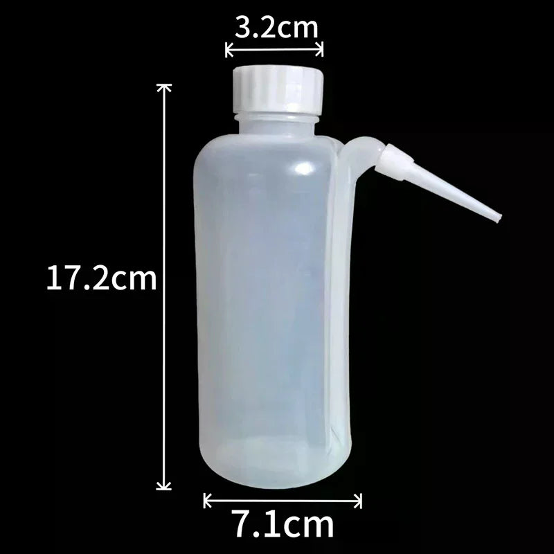 500ml PE Refillable Squirt Wash Bottle | Multi-Use Squeeze Squirt Wash Bottle QXL