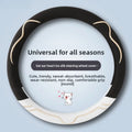 38cm Cartoon Plush Car Steering Wheel Cover – Non-Slip Steering Wheel Cover QXL G