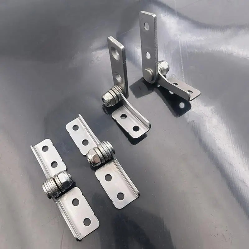 304 Stainless Steel Adjustable Damping Hinge | Frameless Stop Damping Positioning Hinge QXL
