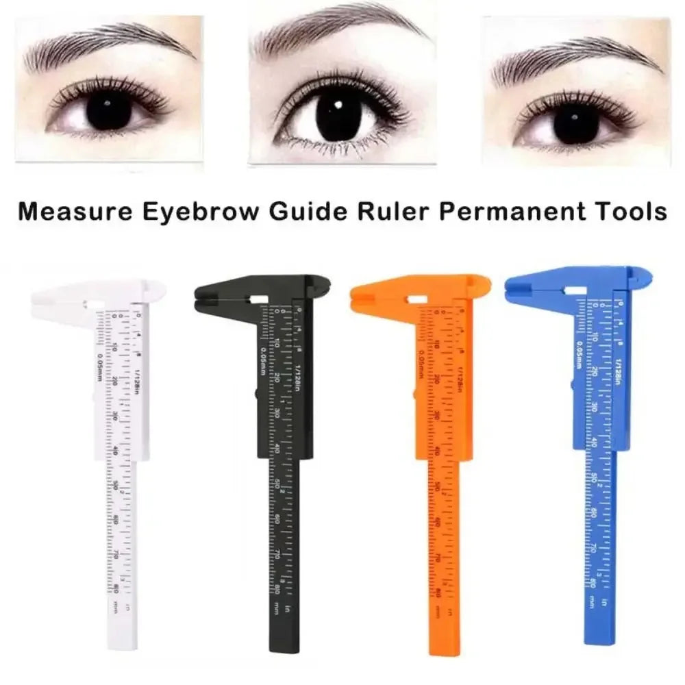 80mm Eyebrow Caliper Ruler for Microblading & Brow Mapping Brow Mapping Caliper QXL