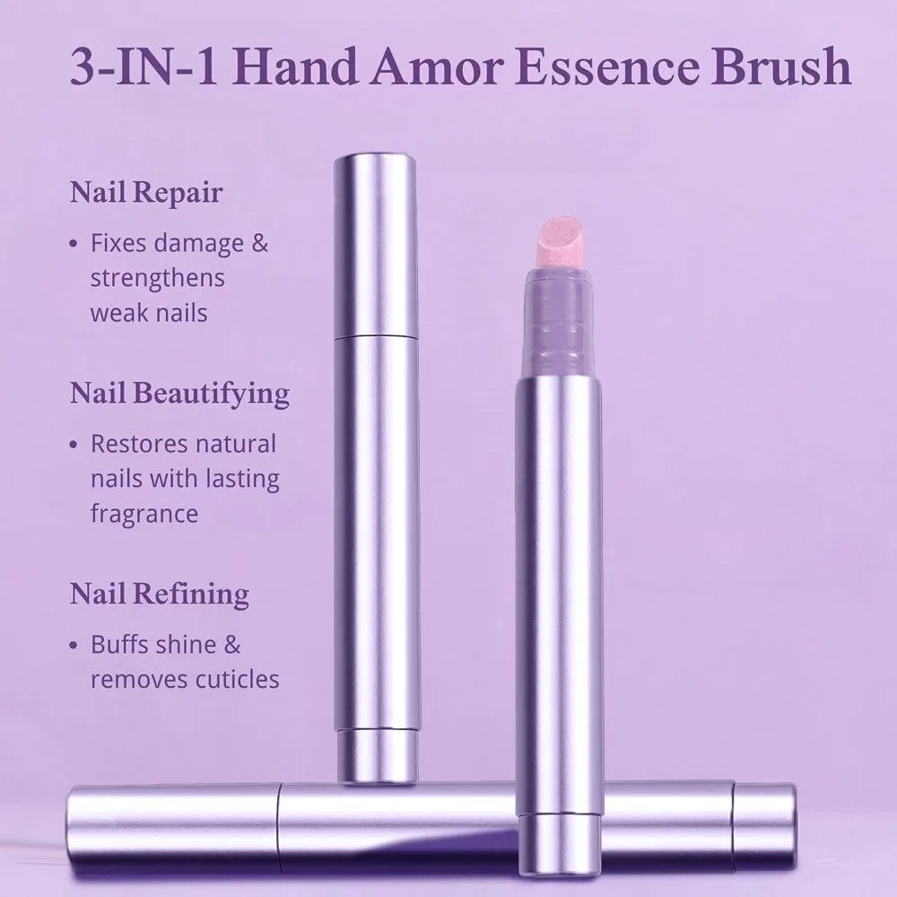 3-in-1 Nail Cuticle Oil Pen | Moisturizing & Cuticle Pusher Cuticle Oil Pen QXL