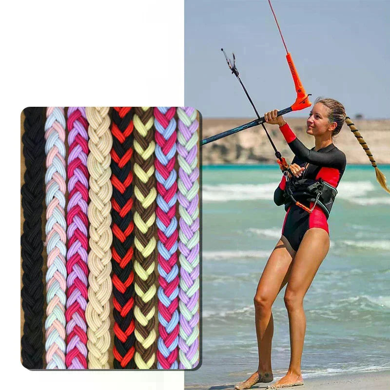Elastic Braided Ponytail Hair Ties – Swim, Sport & Everyday Hair Ties QXL