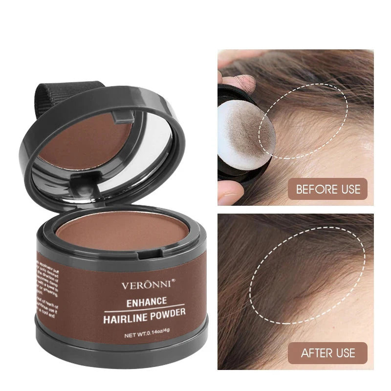 VERONNI 14-Color Waterproof Hairline Shadow Powder | Root Cover Hairline Shadow Powder QXL