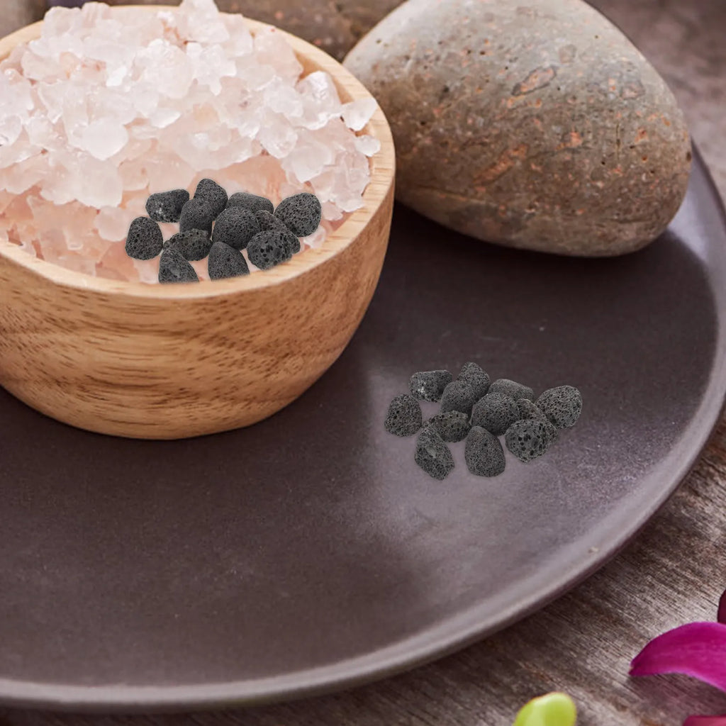 500g Volcanic Rock Essential Oil Diffuser Stones | Aromatherapy Aromatherapy Diffuser Stones QXL
