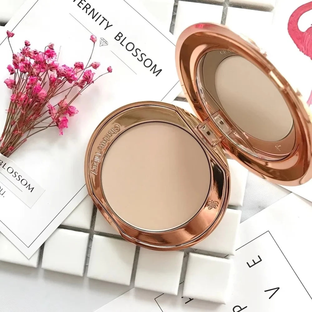 Pressed Powder Makeup Set | Oil Control Matte & Glow Finish Pressed Powder Set QXL