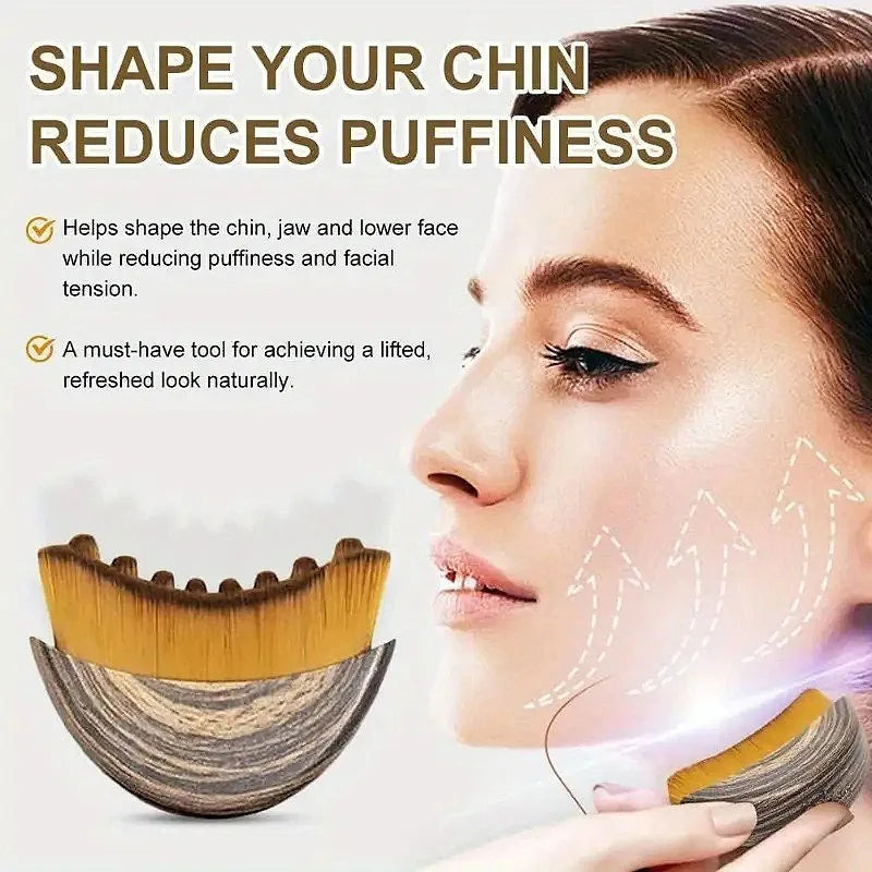 Contour Face Brush | Sculpting & Drainage Facial Massager Facial Massage Tool QXL