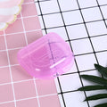 Denture & Retainer Storage Case | Mouth Guard Container Dental Appliance Case QXL Light pink