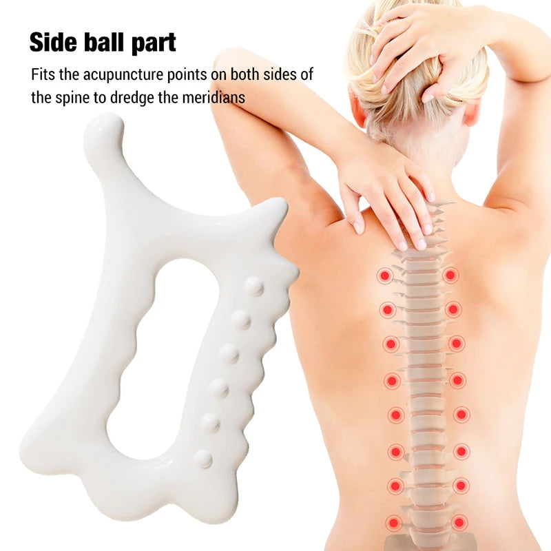 Resin Gua Sha Scraping Board | Portable Full Body Massage Tool Gua Sha Board QXL
