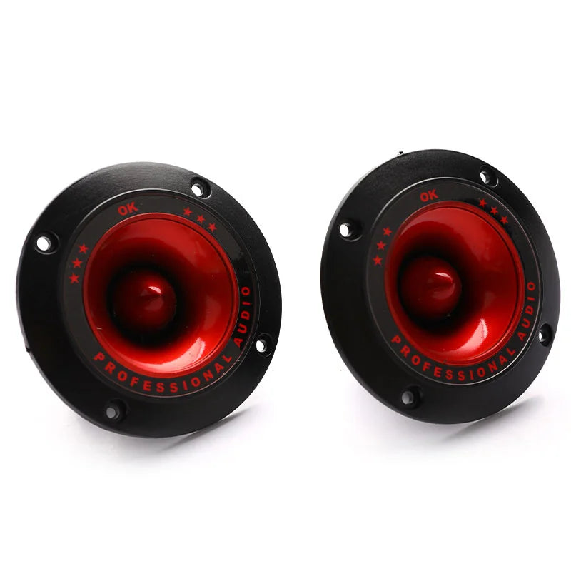 2-Pack 3" Piezoelectric Tweeter Ceramic Piezo Audio Speaker Piezoelectric Tweeter QXL