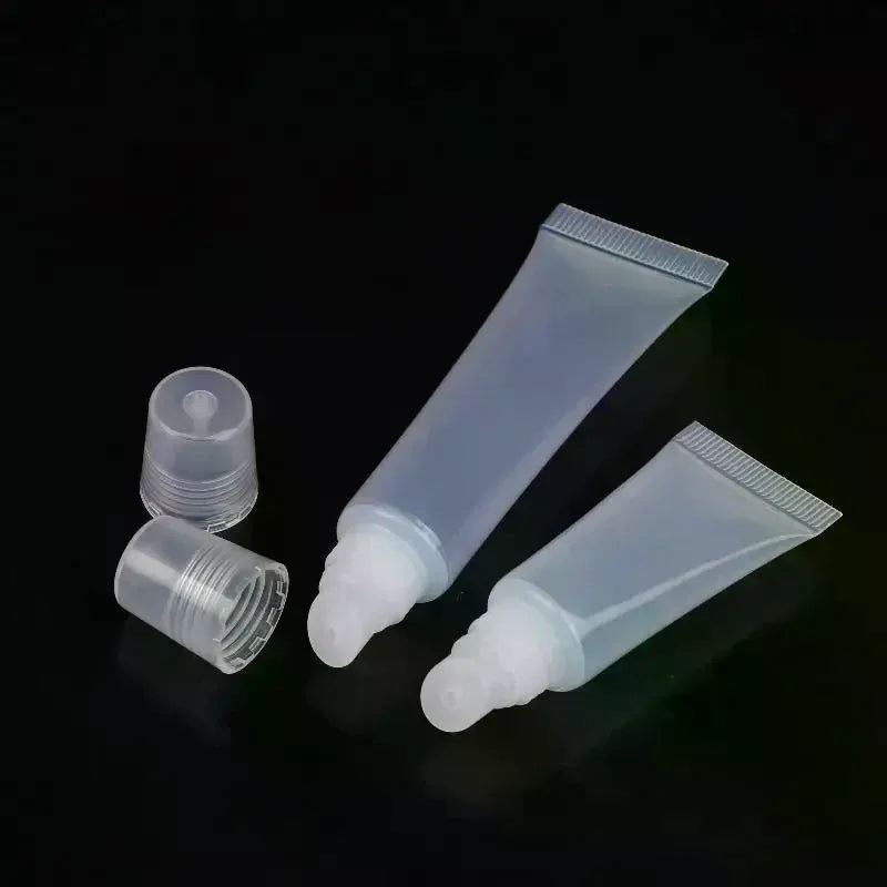 10-Pack Empty Lip Gloss Tubes | 5/10/15ml Squeeze Containers Lip Gloss Containers QXL