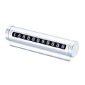 Aluminum Roller Temporary Parking Card | Adjustable Number Plate Parking Number Plate QXL 1pcs-s