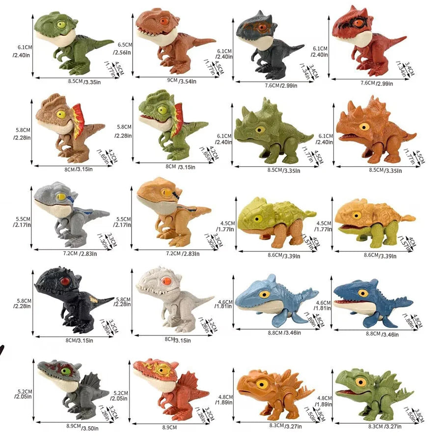Dinosaur Finger Puppets Set | 5, 6 & 8-Piece Kids Toy Finger Puppet Set QXL