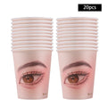 Eyelash Extension Practice Paper Cups | 10/20/50-Pack Lash Training Cups QXL 20Pcs