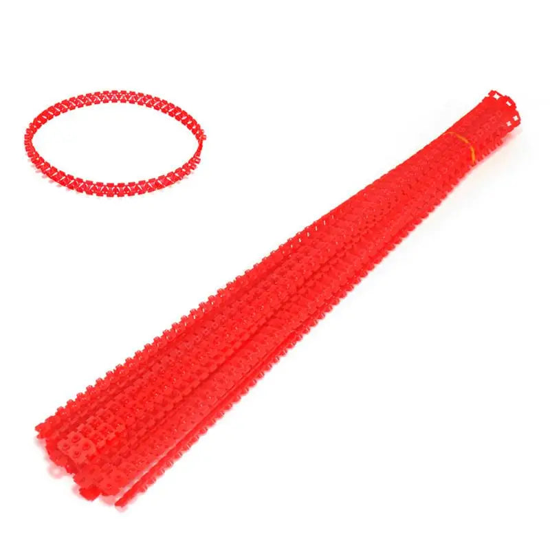 20-Pack Nail Gun Chain Belt Adapters | Drywall & Ceiling Nail Gun Accessory QXL Red