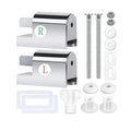 Universal Soft Close Toilet Seat Hinges | Adjustable ABS Toilet Seat Hinges QXL Default Title
