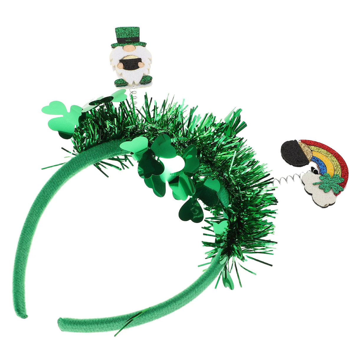 St. Patrick's Day Green Shamrock Headband | Festive Hair Hoop Festive Hair Headband QXL