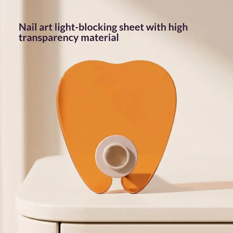 Nail Lamp Light Blocking Shield – UV LED Curing Guard Nail Lamp Accessory QXL