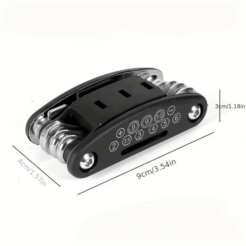 16-in-1 Socket Wrench Set | Non-Slip Rotating Head Tool Socket Wrench Set QXL