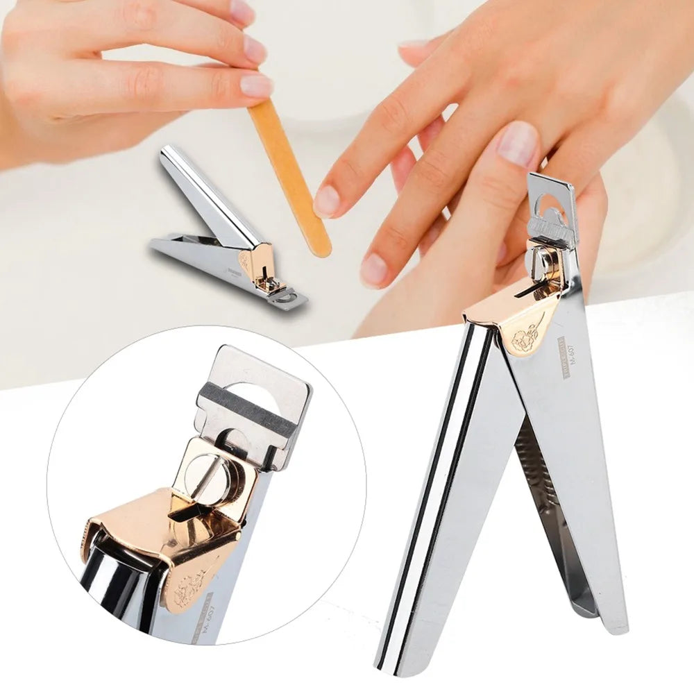U-Shape False Nail Tip Cutter | Stainless Steel Clipper Nail Tip Cutter QXL