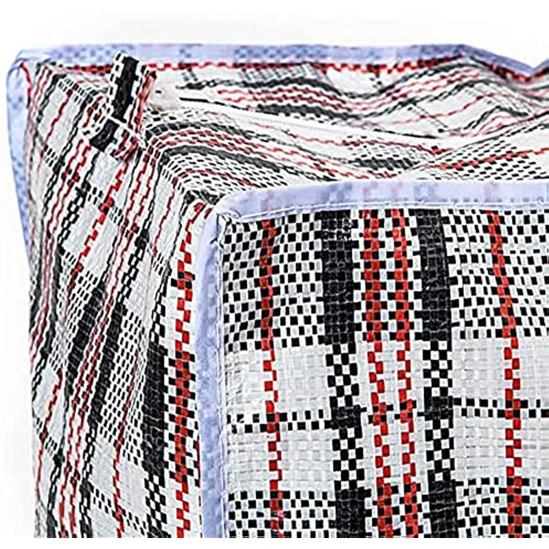 Extra Large Zipper Storage Bags – Foldable Polyester Laundry Bag Large Storage Bag QXL